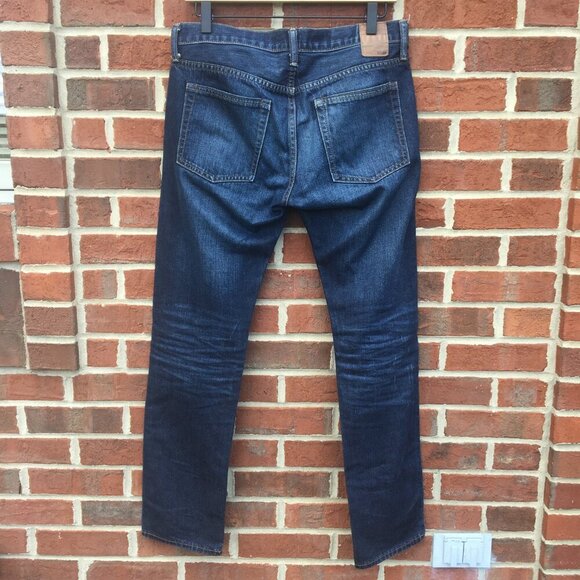 Gap 1969 Slim Rockaway Jeans Mens Size 29 Straight Leg Light Distressing - Picture 2 of 16